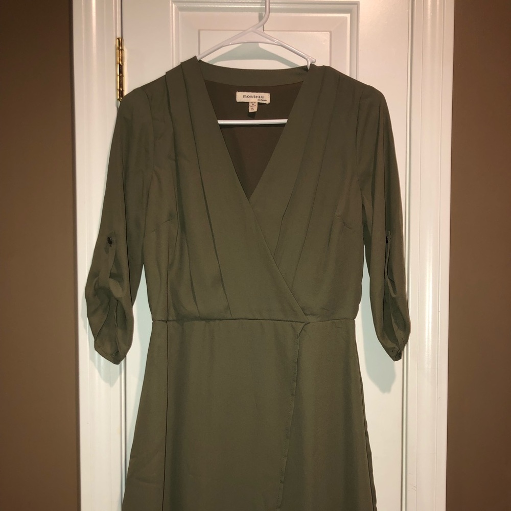 Green Casual Dress